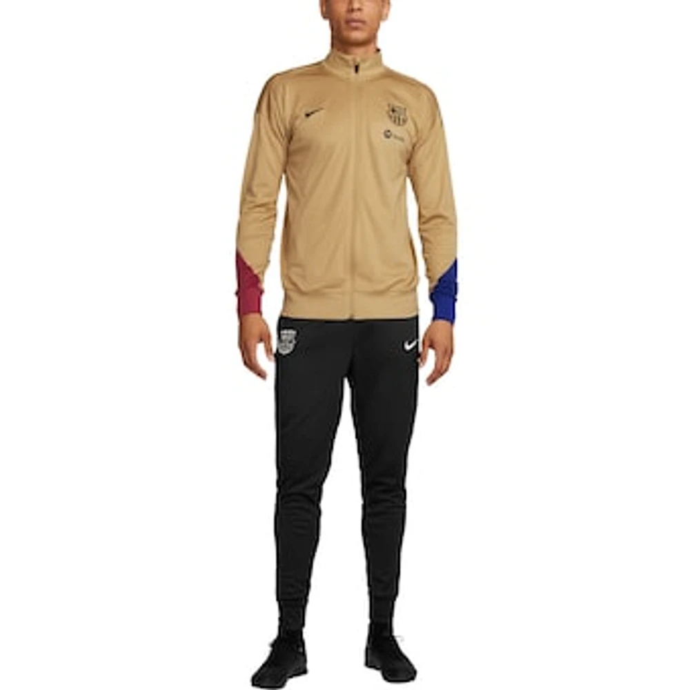 Men's Nike Gold Barcelona 2024/25 Strike Track Suit