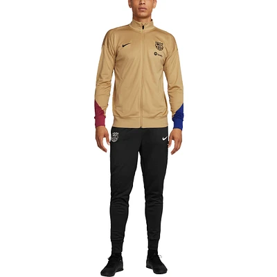 Men's Nike Gold Barcelona 2024/25 Strike Track Suit