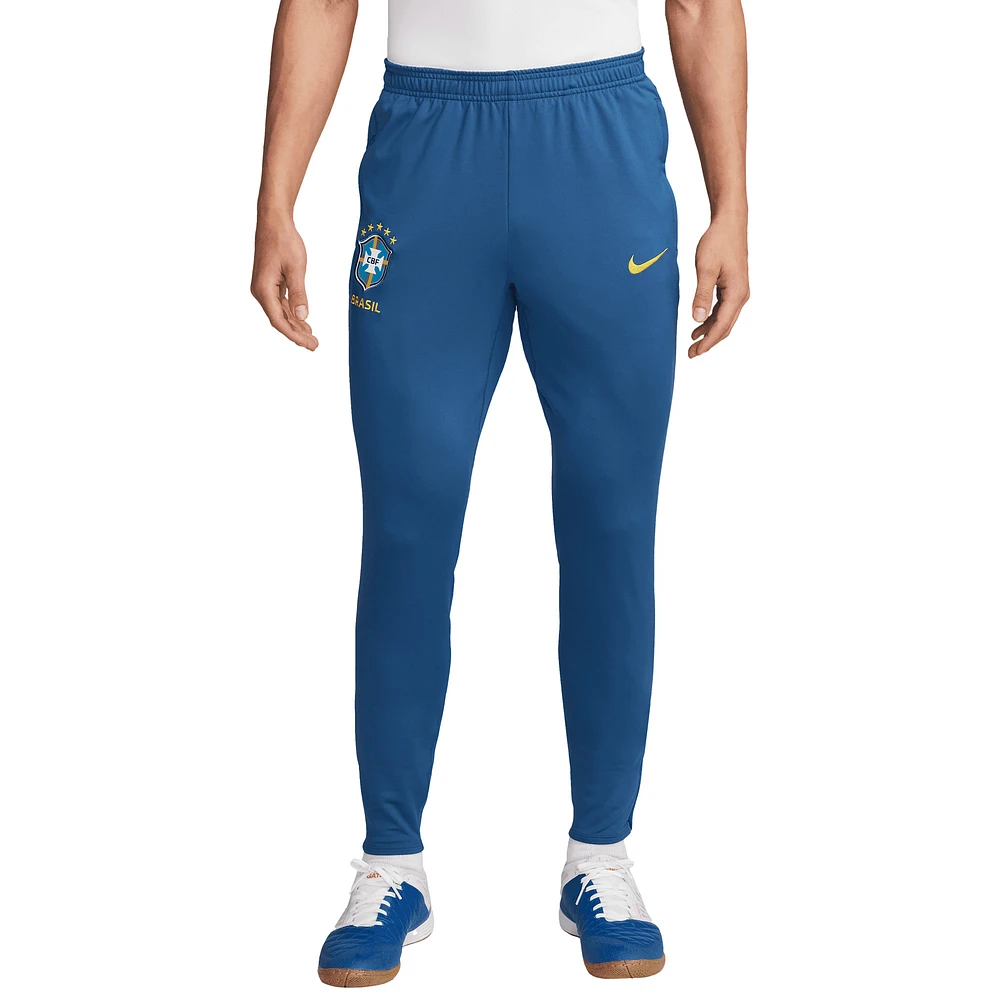 Men's Nike Blue Brazil National Team 2024 Strike Performance Pants