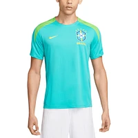 Men's Nike  Aqua Brazil National Team 2024 Strike Performance Top