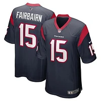 Men's Nike Ka'imi Fairbairn  Navy Houston Texans Team Game Jersey