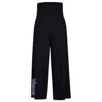 Women's Kiya Tomlin Black Minnesota Vikings Culotte Lounge Pants