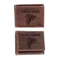 Atlanta Falcons Bifold & Trifold Wallet Two-Piece Set