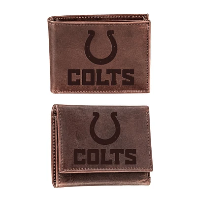 Indianapolis Colts Bifold & Trifold Wallet Two-Piece Set