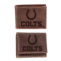 Indianapolis Colts Bifold & Trifold Wallet Two-Piece Set