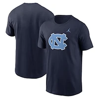 Men's Jordan Brand Navy North Carolina Tar Heels Primetime Evergreen Logo T-Shirt