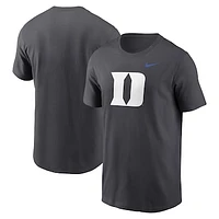 Men's Nike Anthracite Duke Blue Devils Primetime Evergreen Logo T-Shirt