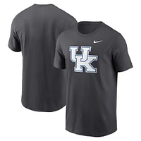 Men's Nike Anthracite Kentucky Wildcats Primetime Evergreen Logo T-Shirt