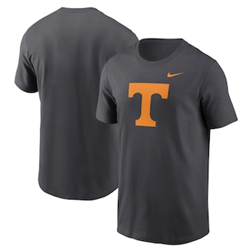 Men's Nike Anthracite Tennessee Volunteers Primetime Evergreen Logo T-Shirt