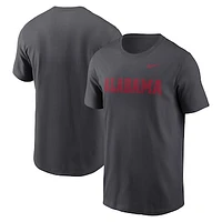 Men's Nike Anthracite Alabama Crimson Tide Primetime Wordmark T-Shirt