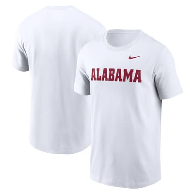 Men's Nike White Alabama Crimson Tide Primetime Wordmark T-Shirt