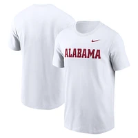 Men's Nike White Alabama Crimson Tide Primetime Wordmark T-Shirt