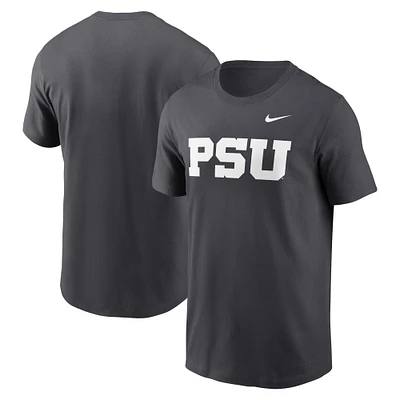 Men's Nike Anthracite Penn State Nittany Lions Primetime Alternate Logo T-Shirt