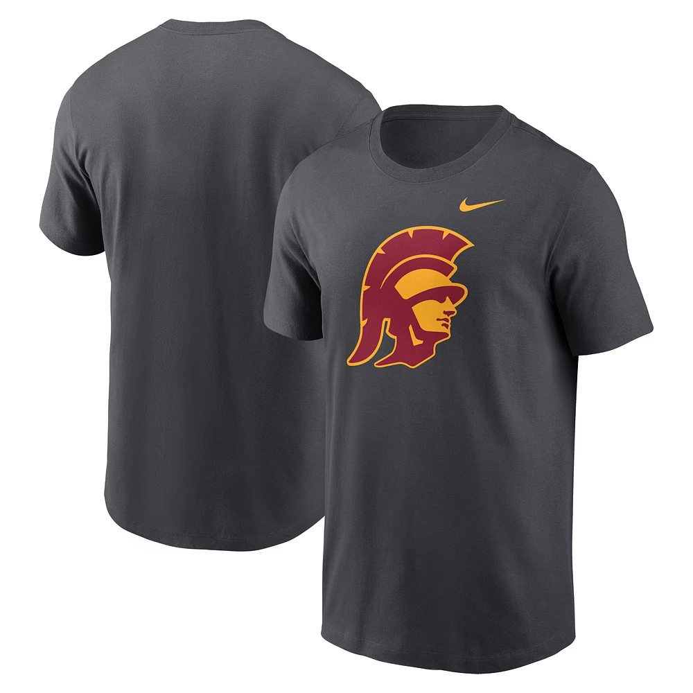 Men's Nike Anthracite USC Trojans Primetime Alternate Logo T-Shirt