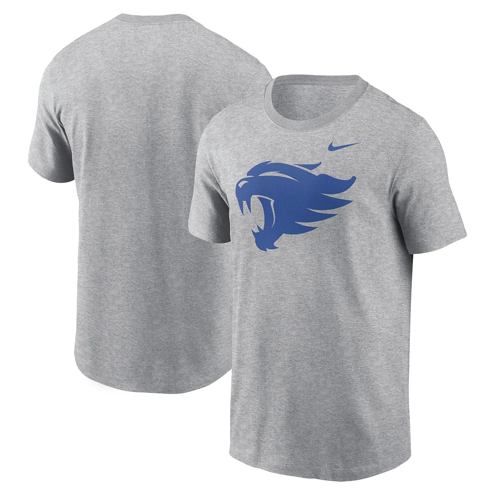 Men's Nike Heather Gray Kentucky Wildcats Primetime Alternate Logo T-Shirt