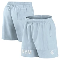 Men's Fanatics Light Blue New York Mets Elements Swim Shorts