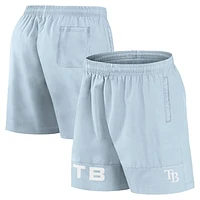 Men's Fanatics Light Blue Tampa Bay Rays Elements Swim Shorts