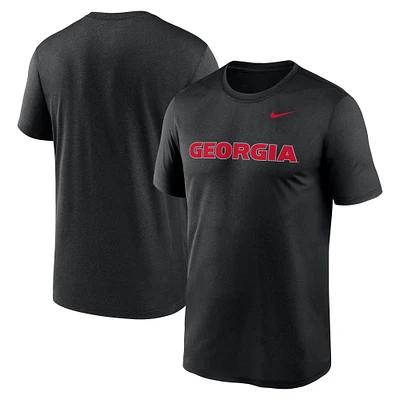 Men's Nike Georgia Bulldogs Primetime Legend Wordmark T-Shirt