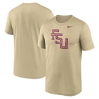 Men's Nike Gold Florida State Seminoles Primetime Legend Alternate Logo T-Shirt