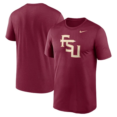 Men's Nike Garnet Florida State Seminoles Primetime Legend Alternate Logo T-Shirt