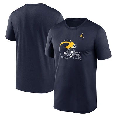 Men's Jordan Brand Navy Michigan Wolverines Primetime Legend Alternate Logo T-Shirt
