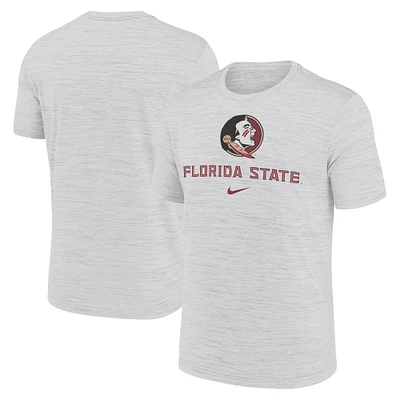 Men's Nike White Florida State Seminoles Primetime Velocity T-Shirt