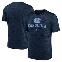 Men's Jordan Brand Navy North Carolina Tar Heels Primetime Velocity T-Shirt