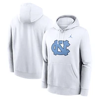 Men's Jordan Brand Carolina North Tar Heels Primetime Evergreen Club Fleece Pullover Hoodie