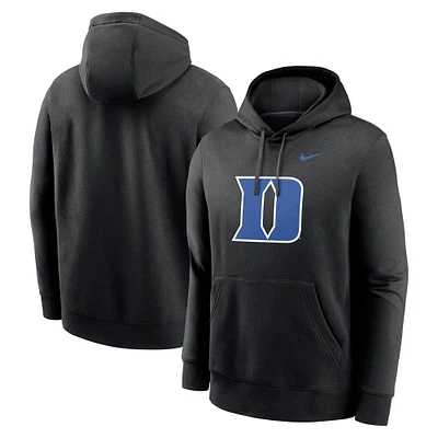 Men's Nike Duke Blue Devils Primetime Evergreen Club Fleece Pullover Hoodie