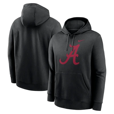 Men's Nike Alabama Crimson Tide Primetime Evergreen Club Fleece Pullover Hoodie