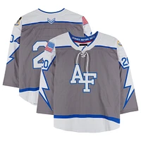 Air Force Falcons Team-Issued #20 Gray Jersey from the Hockey Program