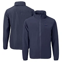 Men's Cutter & Buck  Navy Chicago Bears  Charter Eco Recycled Full-Zip Jacket