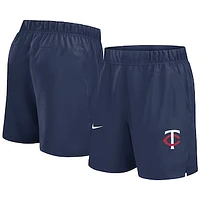 Men's Nike Navy Minnesota Twins Woven Victory Performance Shorts