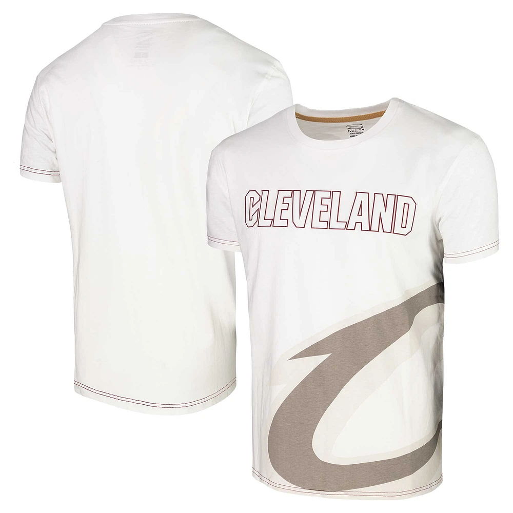 Unisex Stadium Essentials White Cleveland Cavaliers Scoreboard T-Shirt