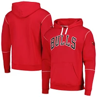 Unisex Red Stadium Essentials Chicago Bulls Monument Pullover Hoodie