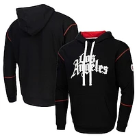 Unisex Black Stadium Essentials LA Clippers Monument Pullover Hoodie