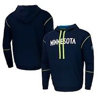 Unisex Navy Stadium Essentials Minnesota Timberwolves Monument Pullover Hoodie