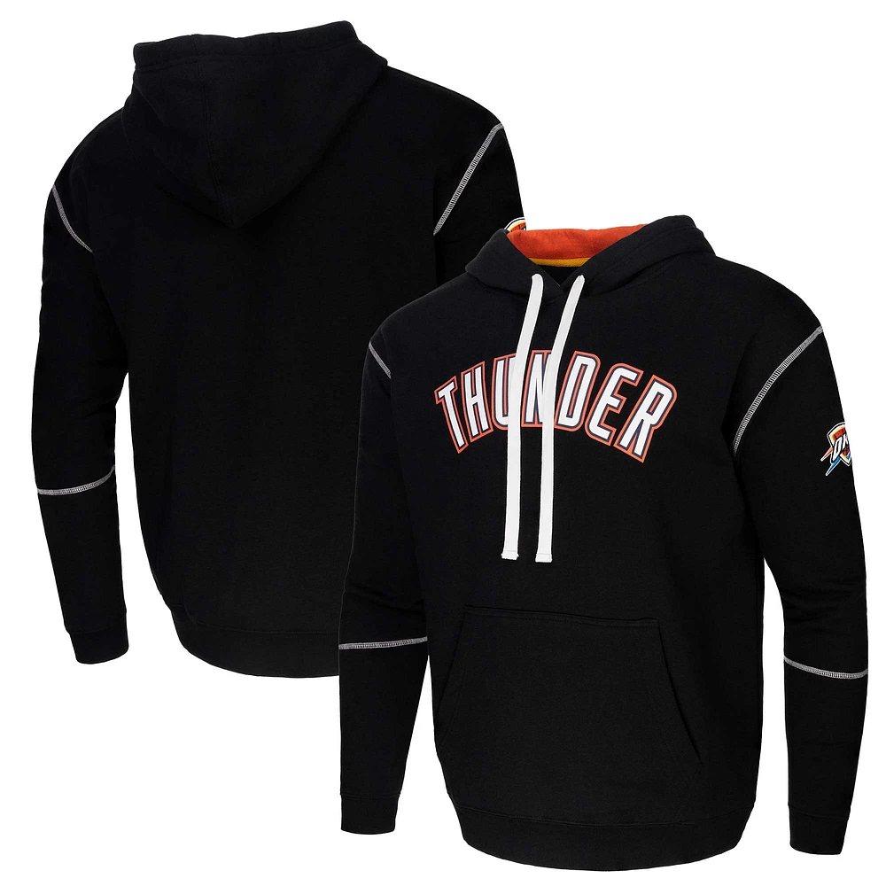 Unisex Black Stadium Essentials Oklahoma City Thunder Monument Pullover Hoodie