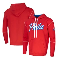 Unisex Red Stadium Essentials Philadelphia 76ers Monument Pullover Hoodie