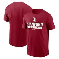 Men's Nike Cardinal Stanford Golf T-Shirt