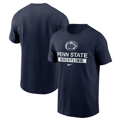 Men's Nike Navy Penn State Nittany Lions Wrestling T-Shirt