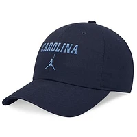 Unisex Jordan Brand Navy North Carolina Tar Heels 2024 Sideline Tri-Glide Adjustable Hat