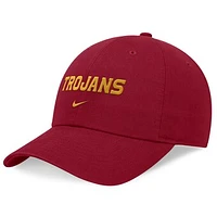 Unisex Nike Cardinal USC Trojans 2024 Sideline Club Adjustable Hat