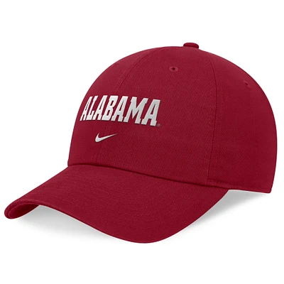 Unisex Nike Crimson Alabama Crimson Tide 2024 Sideline Club Adjustable Hat