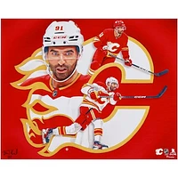 Nazem Kadri Calgary Flames 16" x 20" Photo Print - Signed by Artist Brian Konnick - Limited Edition of 25