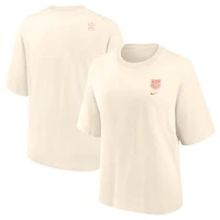 Women's Nike Cream USMNT Earth T-Shirt