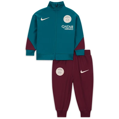 Infant Nike  Teal/Burgundy Paris Saint-Germain 2024/25 Strike Performance Track Suit