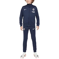 Youth Nike  Navy Paris Saint-Germain 2024/25 Academy Pro Performance Full-Zip Track Suit