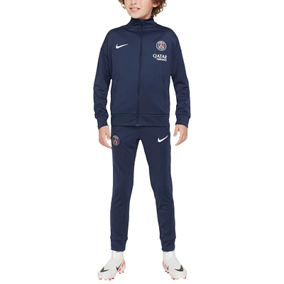 Youth Nike  Navy Paris Saint-Germain 2024/25 Academy Pro Performance Full-Zip Track Suit