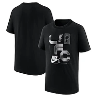 Youth Nike Black Liverpool Futura T-Shirt